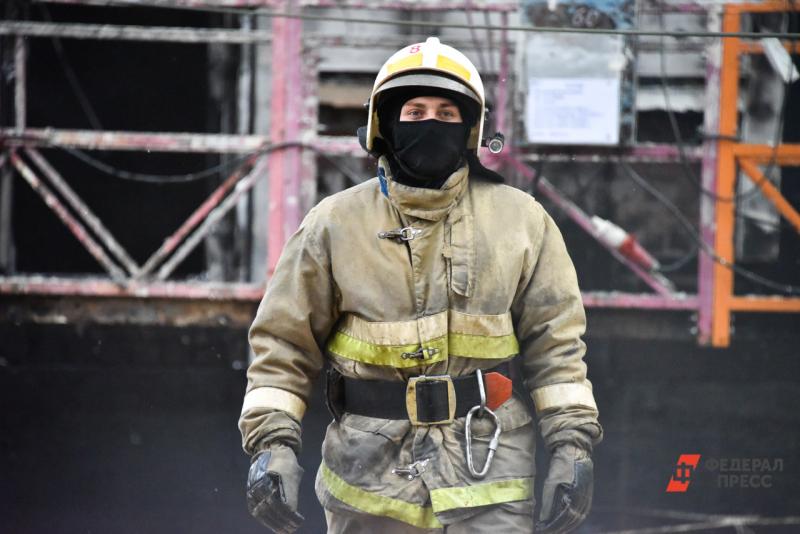 Возгорание произошло в Железнодорожном районе, в здании фабрики «Русь»