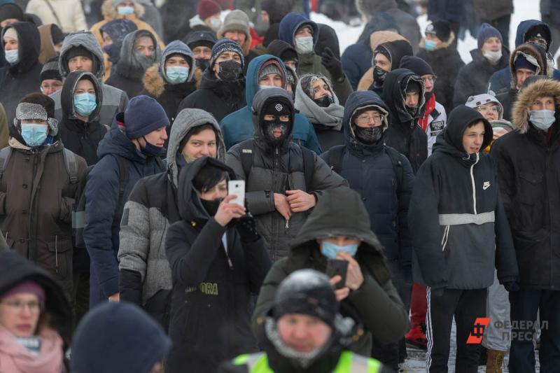 В Москве в претесной акции приняло участие около 2 тысяч человек