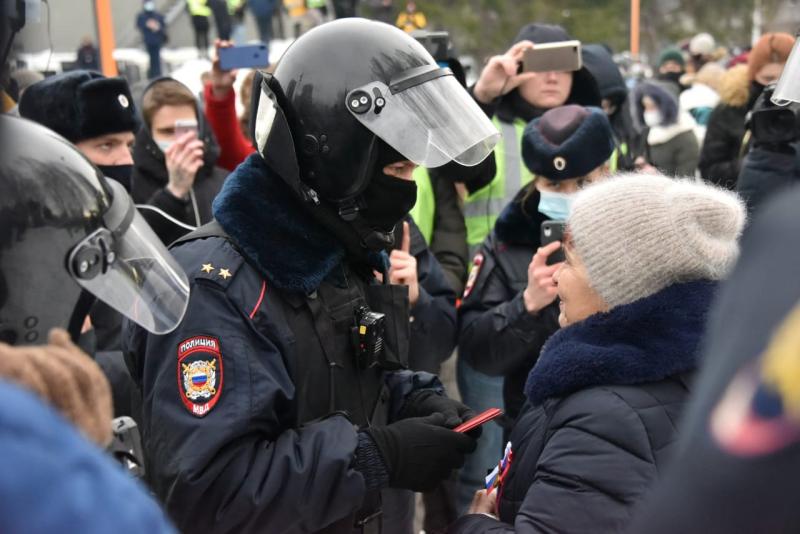 Акция протеста в Екатеринбурге