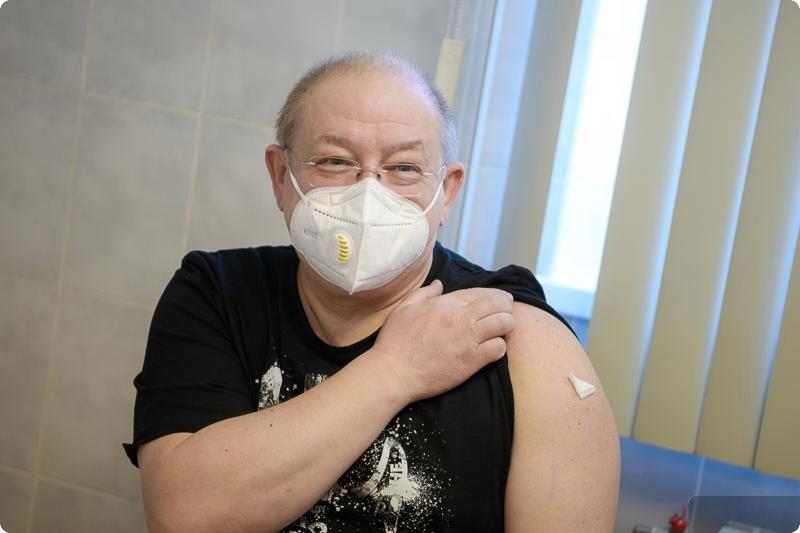 Александр Пантыкин уже получил первый компонент вакцины