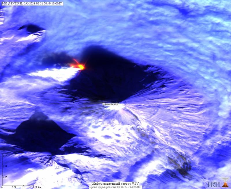 На камчатском вулкане произошло извержение магмы