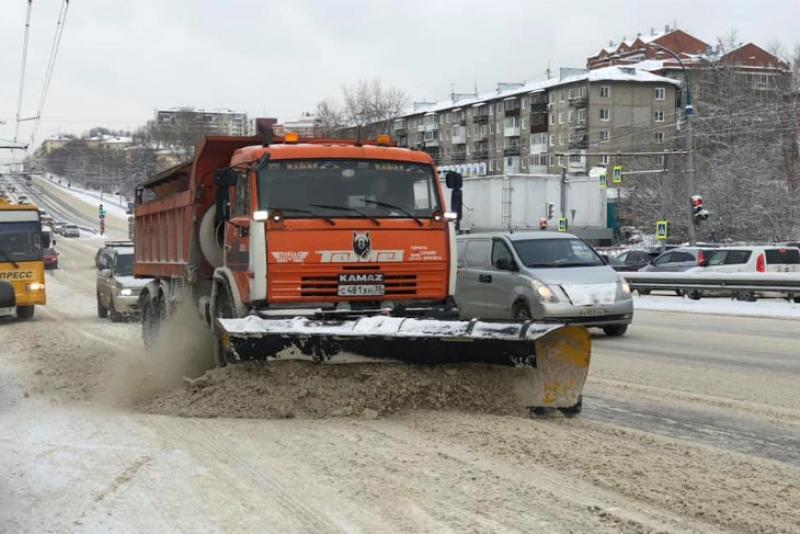 5 февраля снегопад в Иркутске продолжится