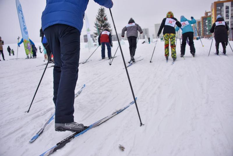 Лыжные гонки проходят при поддержке Министерства спорта России