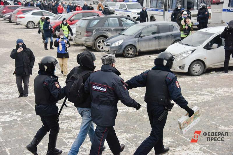 Инцидент произошел 23 января на протестной акции