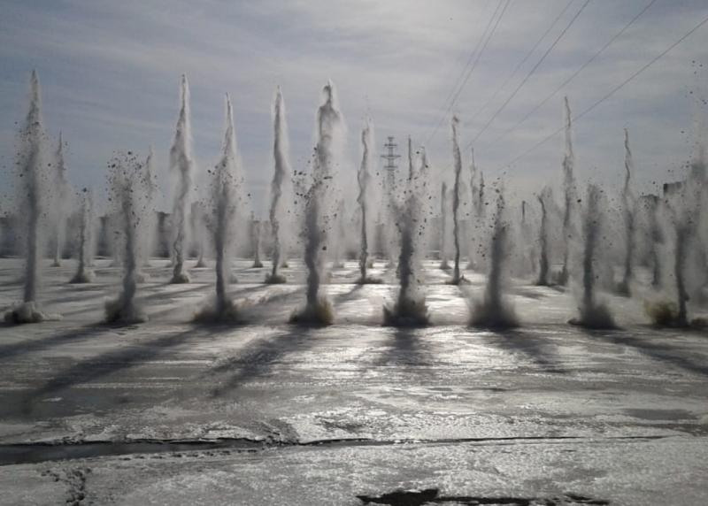 В Кемерове взорвут лед на Томи