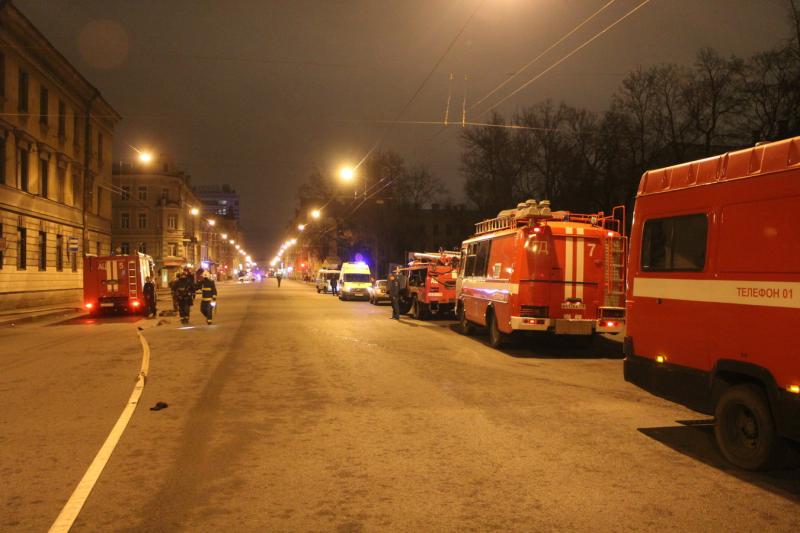 В московском жилом комплексе произошел пожар