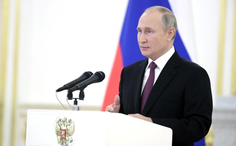 Путин информировал о начале подготовки обращения к Федеральному собранию