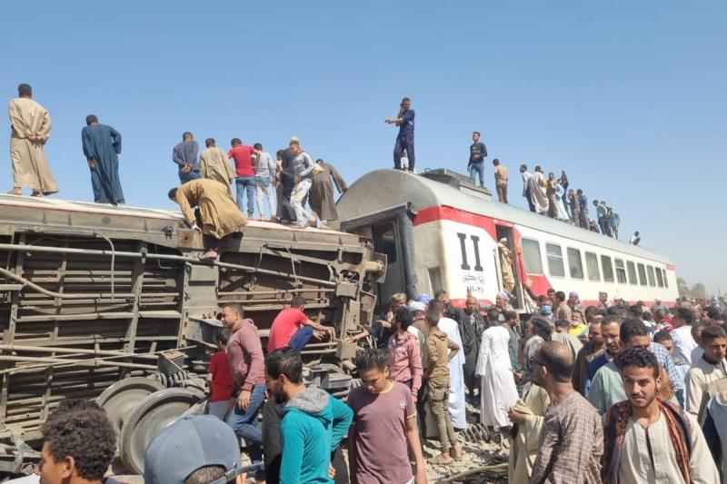 Стала известна причина столкновения поездов в Египте