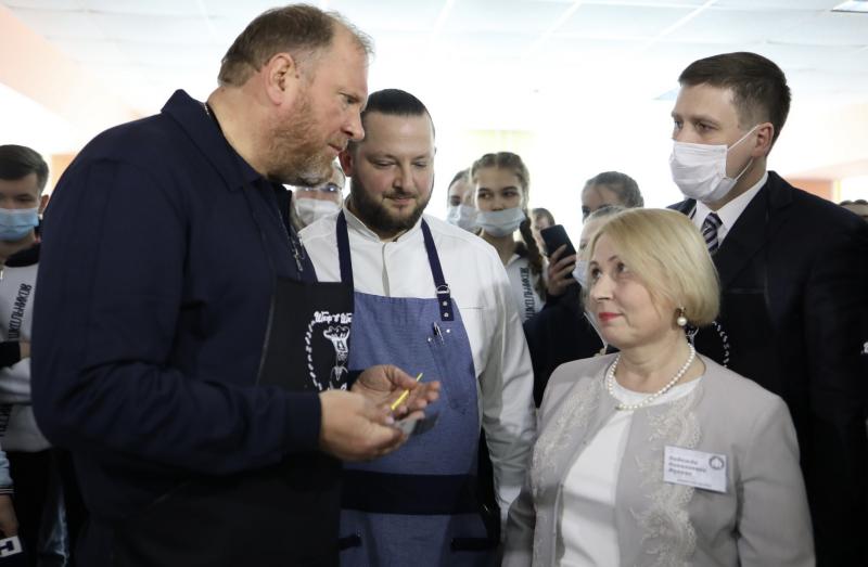 Ярким моментом встречи для учеников стал кулинарный мастер-класс