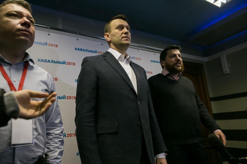 Алексей Навальный и Леонид Волков