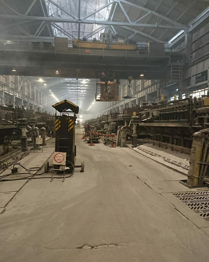 Новокузнецкий алюминиевый завод работает в штатном режиме
