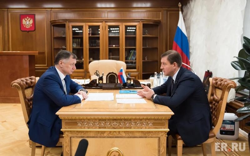 Андрей Турчак встретился с главой Минстроя РФ Маратом Хуснуллиным
