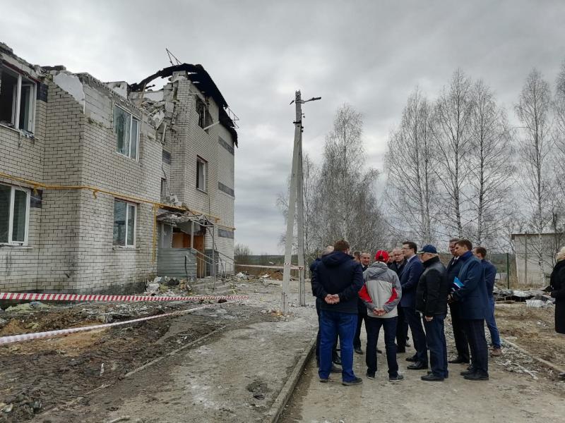 Губернатор Глеб Никитин распорядился выделить средства на обеспечение жильем тех, кто потерял квартиры из-за взрыва