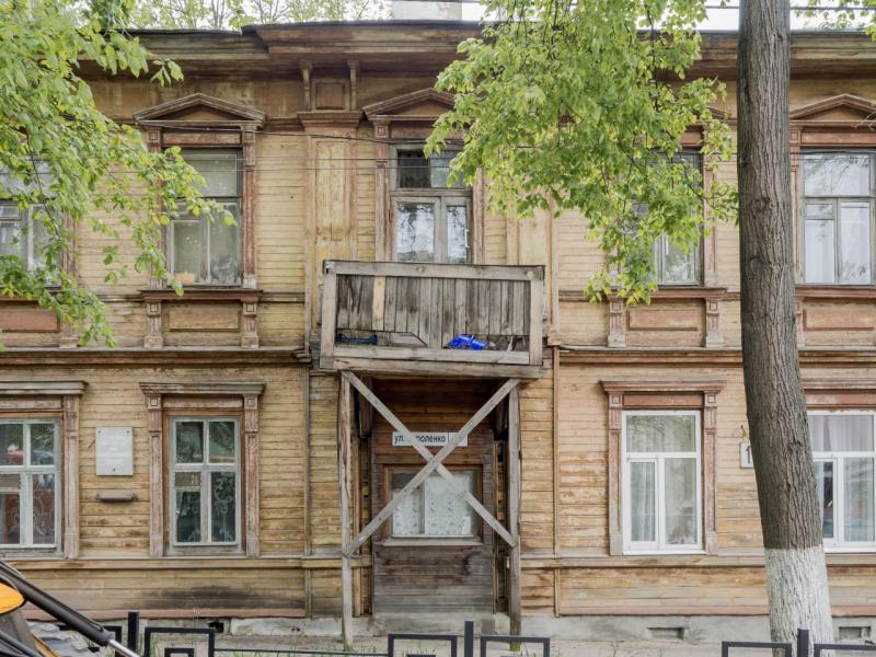 Планируется восстановить балкон исторического дома, в котором жил Максим Горький и бывал Федор Шаляпин