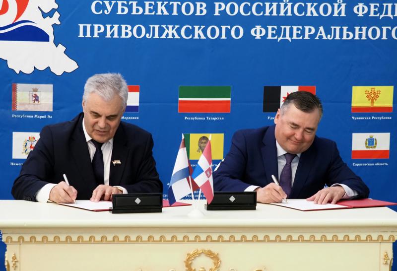 Парламенты Прикамья и Мордовии подписали соглашение о сотрудничестве