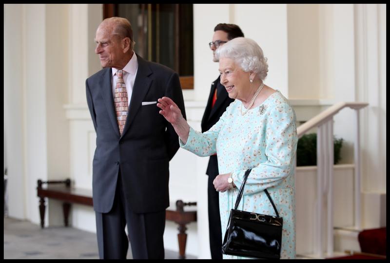 Королева Елизавета и принц Филипп