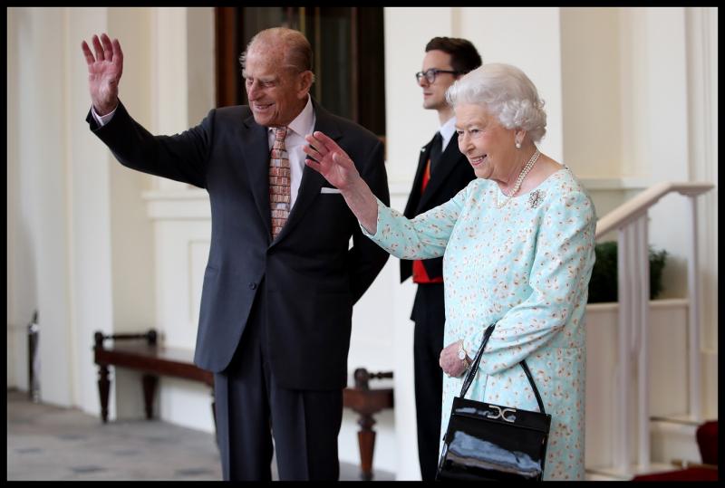 Королева Елизавета и принц Филипп