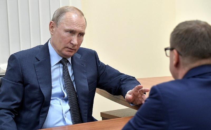 Владимир Путин на встрече