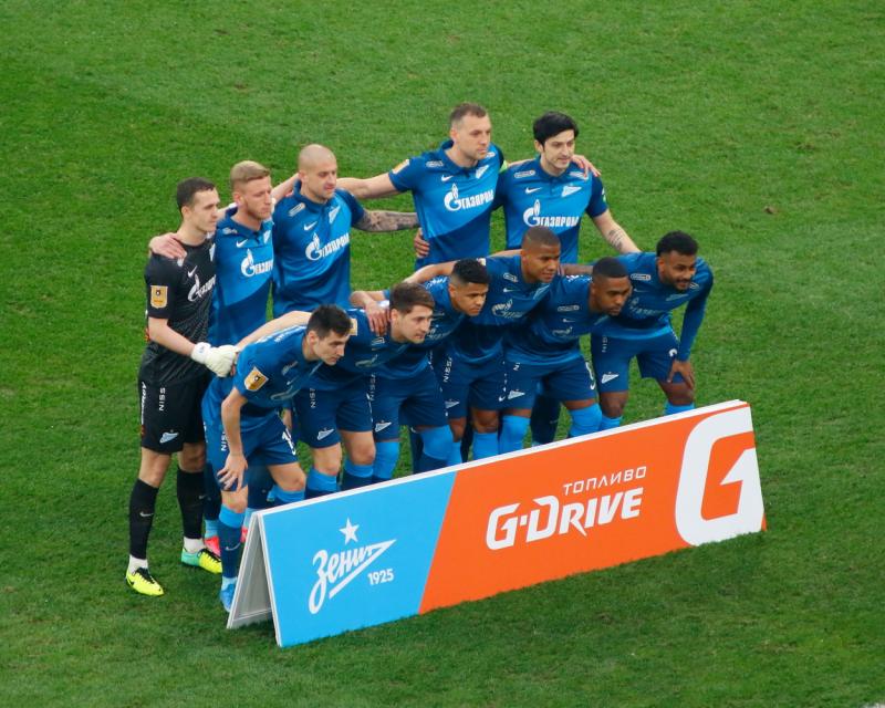 «Зенит» в седьмой раз стал чемпионом России по футболу