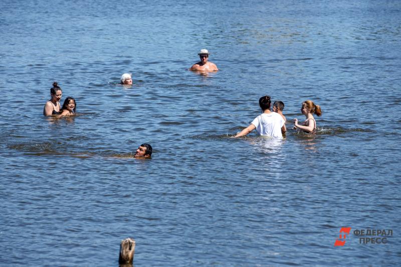 В жару в Челябинске разрешили купание на городских водоемах