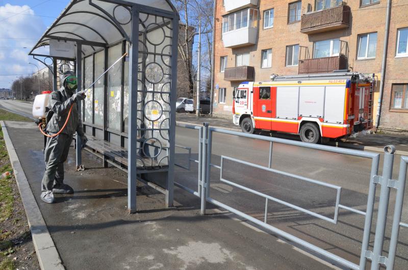 В Иркутске дезинфицируют все подземные переходы и остановки