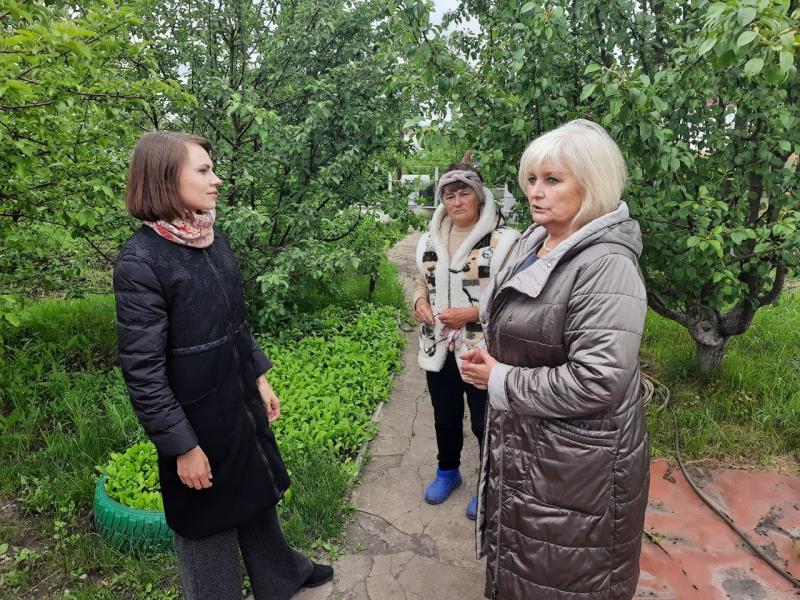 С жителями Лямбирского района встретилась председатель Российского союза сельской молодежи Юлия Оглоблина