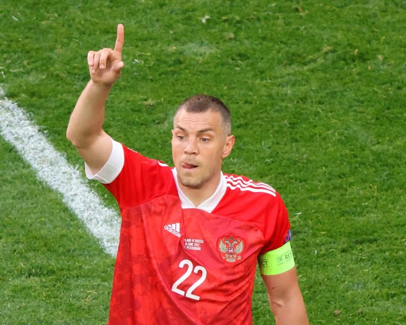Артем Дзюба стал самым обсуждаемым футболистом на Евро-2020 в России