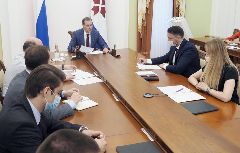 Врио главы республики Артем Здунов провел встречу с руководителем филиала ПАО «Ростелеком» в Мордовии