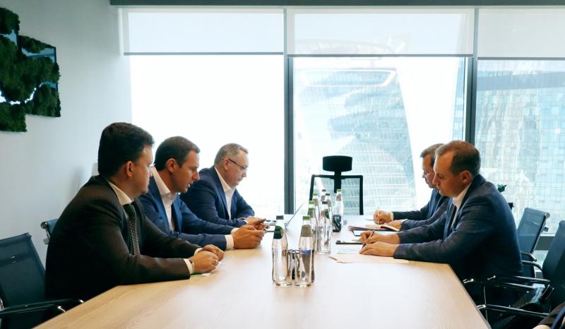 Врио главы республики Артем Здунов встретился с генеральным директором компании «Российский экологический оператор»