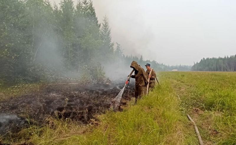 Пожар в Якутии