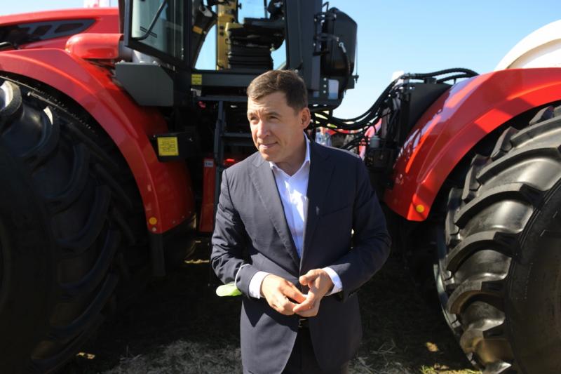 Свердловский губернатор расширил сотрудничество с компанией, поддерживающей аграриев