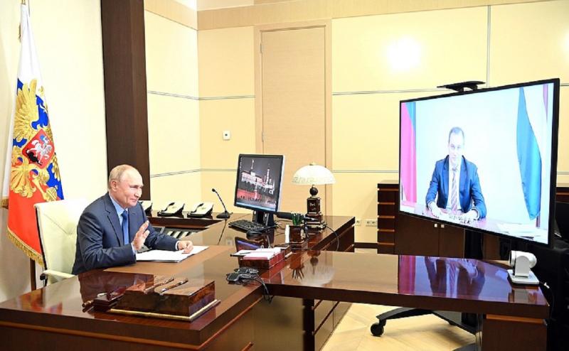 Владимир Путин провел встречу с Артемом Здуновым