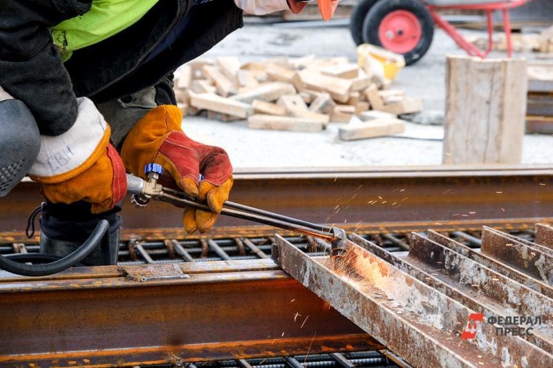 Работа на мосту