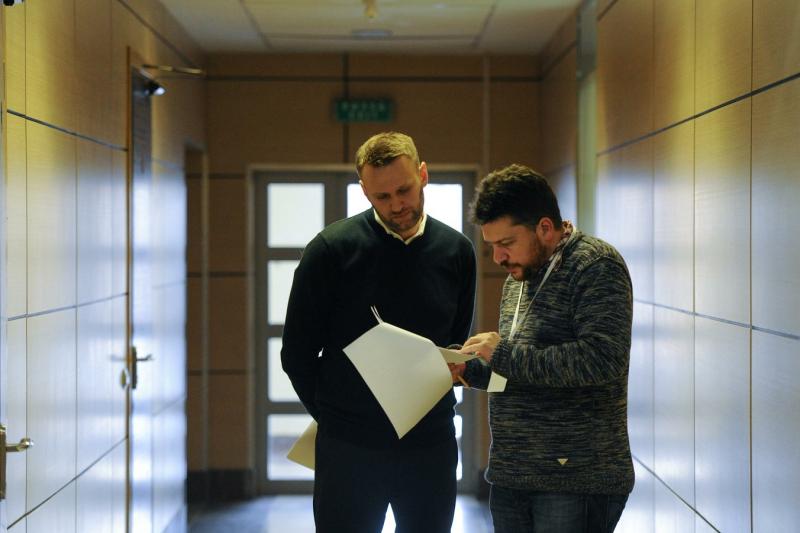 Навальный и Волков