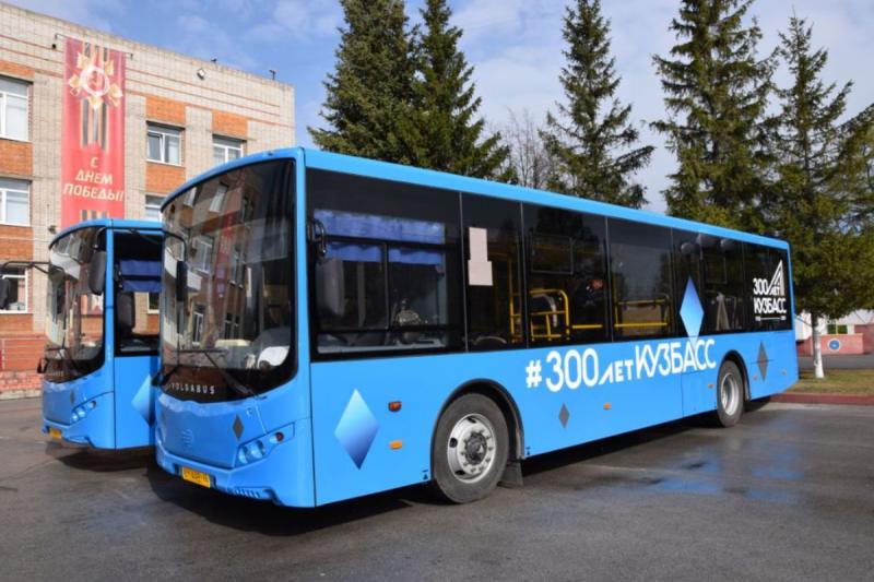 Автобусный парк общественного транспорта в Кузбассе обновили на 65 %