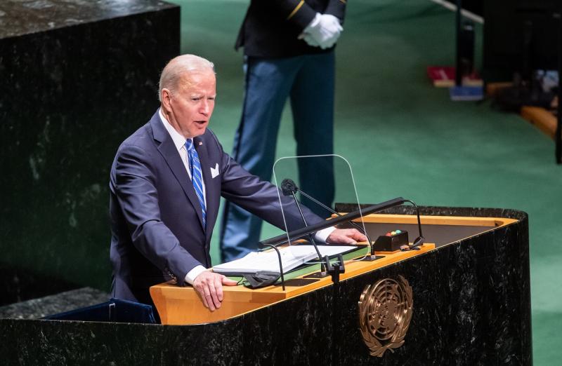 21 сентября президент США Джо Байден выступил на 76-й сессии Генассамблеи ООН