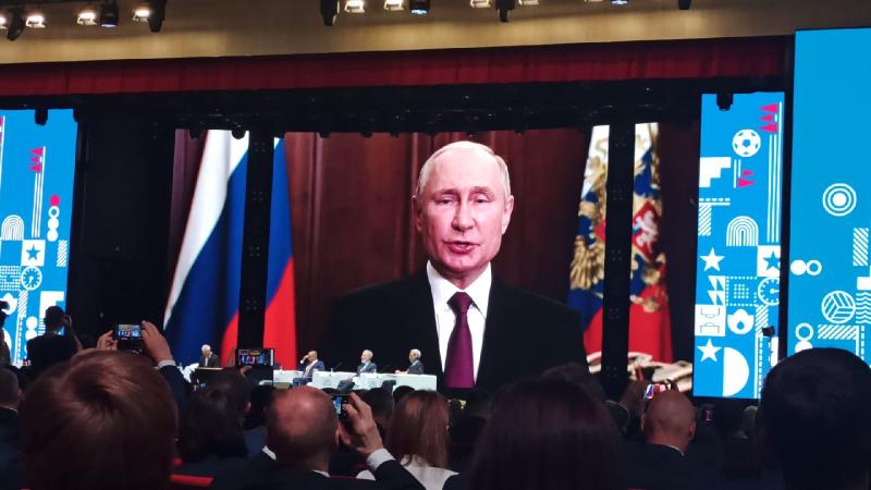 Владимир Путин открыл форум Россия - спортивная держава в Казани