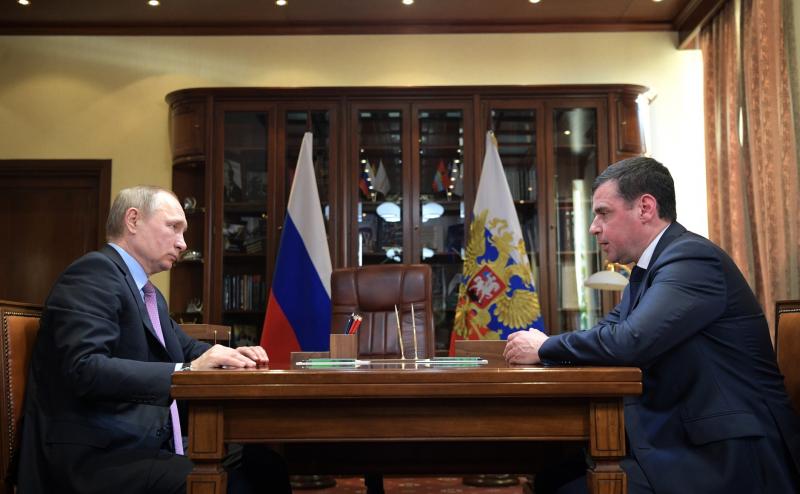 Дмитрий Миронов и Путин