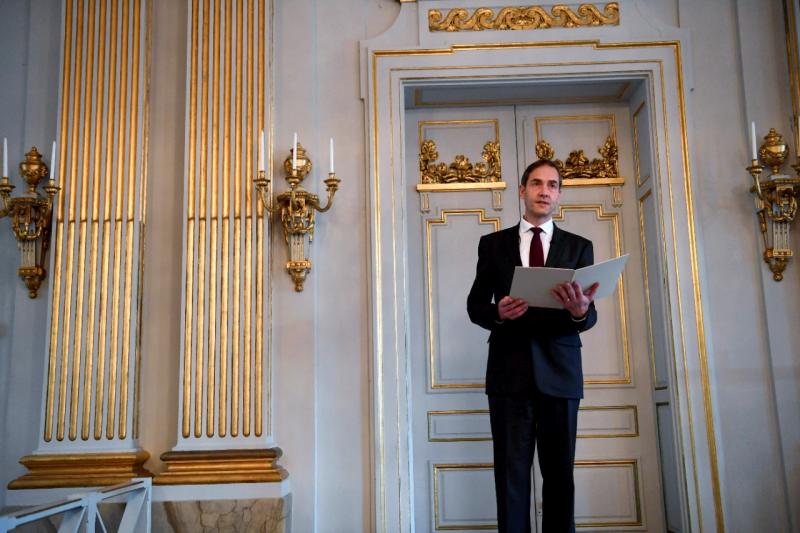 Матс Мальм, постоянный секретарь Шведской академии, объявил лауреата Нобелевской премии по литературе