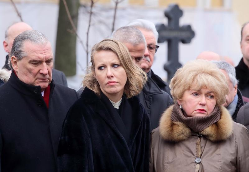 Ксения Собчак с матерью