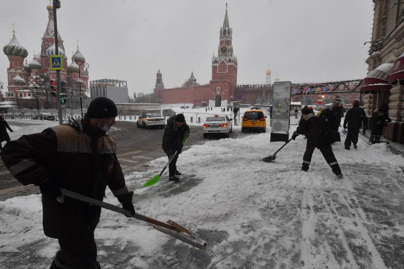 Мороз в Москве сравнили с погодой в Нарьян-Маре