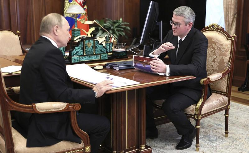 Путин встретился с губернатором Камчатки