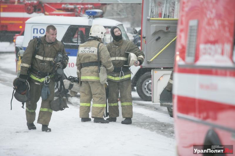 Пожарные потушили возгорание в строящемся доме по улице Прибрежная
