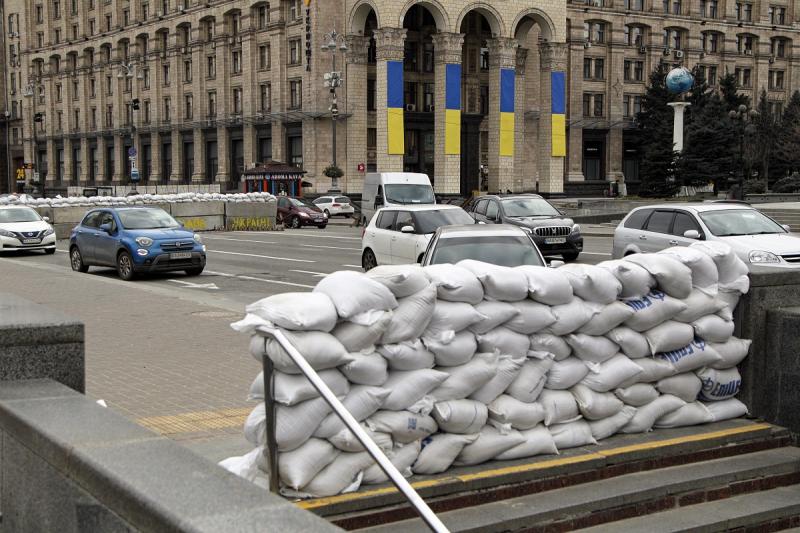 Баррикады на улицах Украины