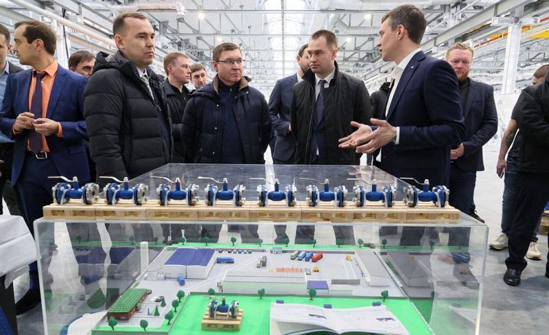 Владимир Якушев посетил тестовый запуск технопарка в Кургане
