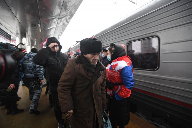 Беженцы из Донбасса прибыли в Омск