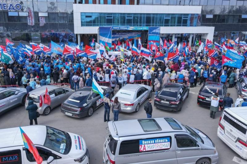 В столице Приволжья автоколонну встретили митингом