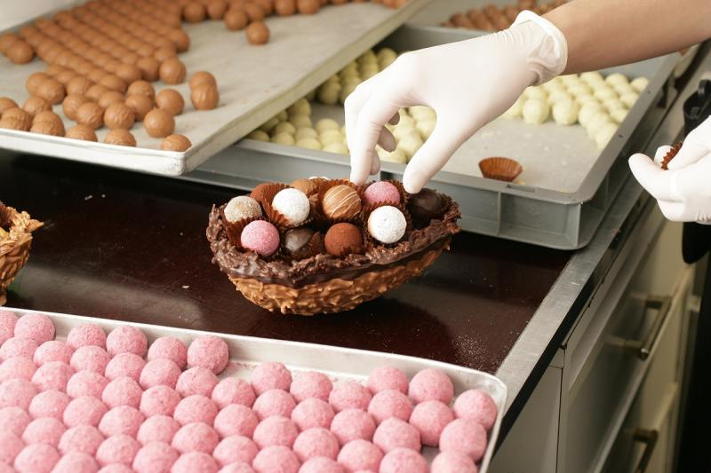 производство шоколадных конфет