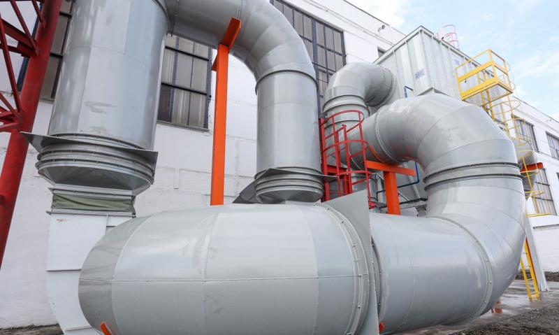 На ЧТПЗ реализовали второй этап проекта модернизации газоочистного оборудования