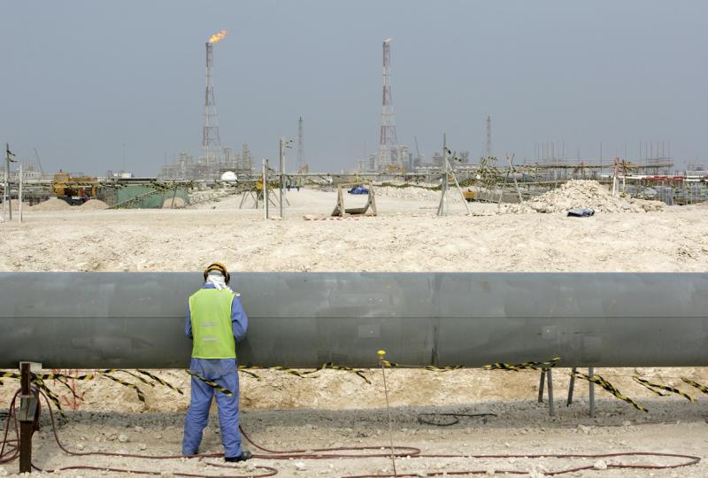 Центр по производству сжиженного газа в Катаре